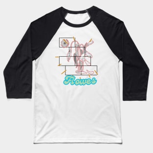 Flowes set 1 Baseball T-Shirt